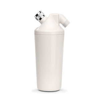 Shower Filter | No Shower Head | Reduces 90% Chlorine by Aquasana – Max Flow (2.5 GPM), 10000.0 gallons, SimplySoft® Copper-Zinc (KDF) and coconut shell carbon, Model AQ-4100NSH
