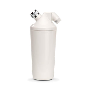 Shower Filter | No Shower Head | Reduces 90% Chlorine by Aquasana – Max Flow (2.5 GPM), 10000.0 gallons, SimplySoft® Copper-Zinc (KDF) and coconut shell carbon, Model AQ-4100NSH