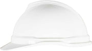 V-Gard 500 Cap Non-Vented 6-Point Fas-Trac III by MSA – Standard, White, Pack of 20, Model 10034097