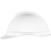 V-Gard 500 Cap Non-Vented 6-Point Fas-Trac III by MSA – Standard, White, Pack of 20, Model 10034097
