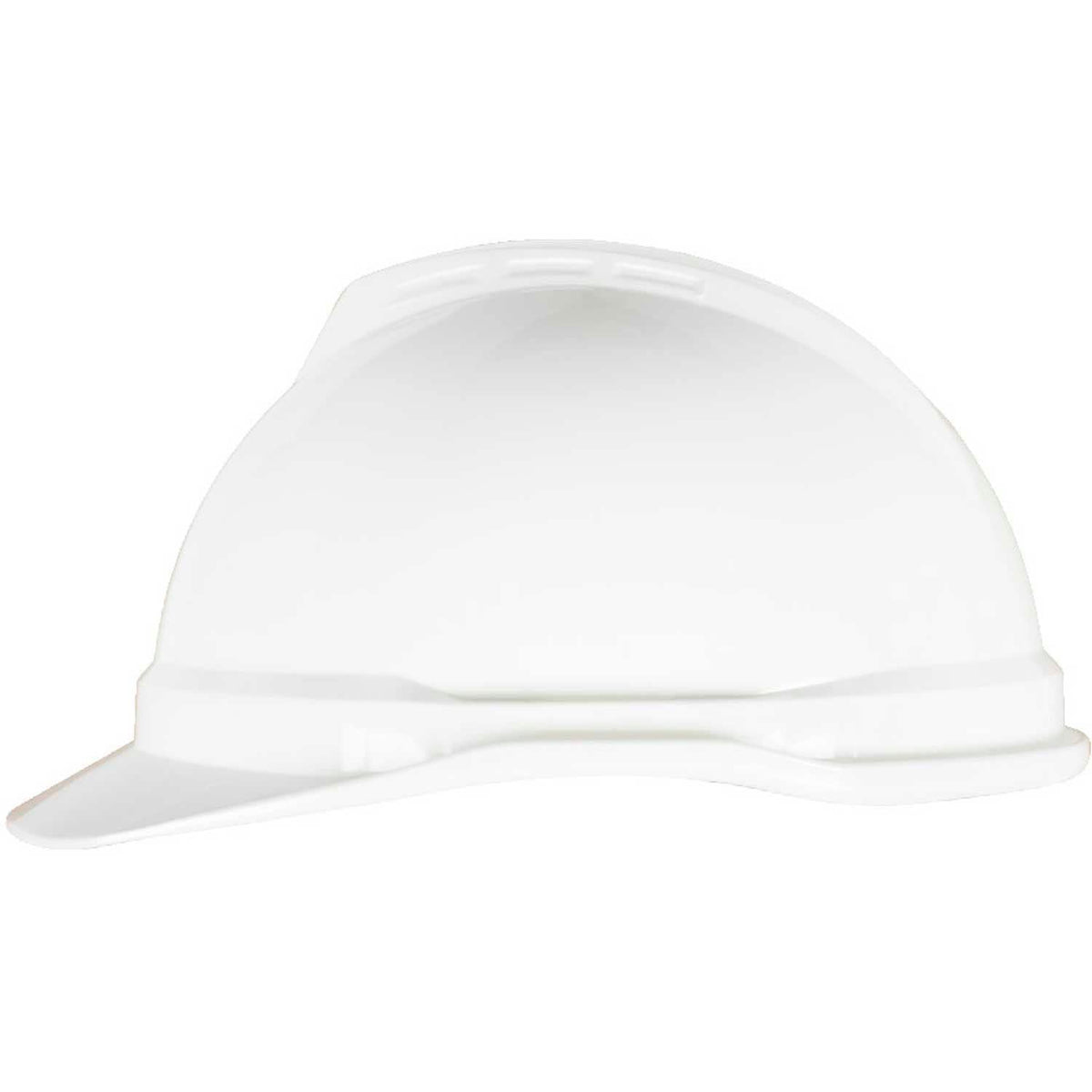V-Gard 500 Cap Non-Vented 6-Point Fas-Trac III by MSA – Standard, White, Pack of 20, Model 10034097