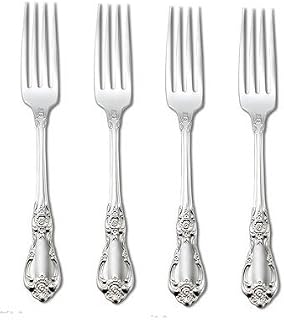 Oneida Vanessa Set of 4 Dinner Forks 18/8 Stainless Flatware