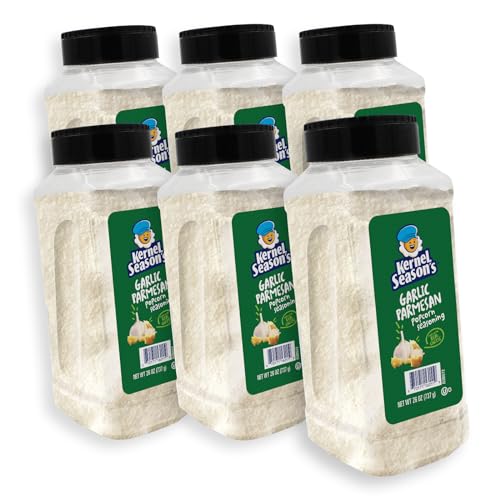 Kernel Season's Garlic Parmesan / 26 Ounce (Pack of 6) / 6 Popcorn Salt