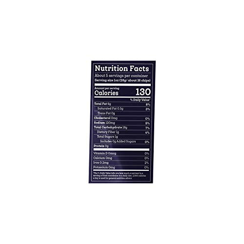 Siete Sea Salt Dip Chip / 5 Ounce (Pack of 1) / No Color Tortilla
