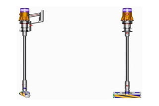 V12 Detect Slim Absolute Cordless Handheld Vacuum Cleaner (Renewed) by Dyson – 2.8 liters, Gray, Model 5025155069233-cr