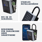 ABUS Electronic / Schwarz, Silber / 1 Security Lock Boxes