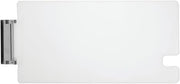 HUBERT Notched Flip Lid Clear Plastic - 6" L x 12" W