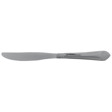 Dinner Knife Metropolis Pattern 18/0 Stainless Steel 12 Per Case by HUBERT – Stainless Steel, Silver, Model MET-9
