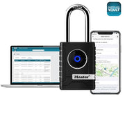 Master Lock NEW - Bluetooth Outdoor / Black / 1 Keyed Padlocks