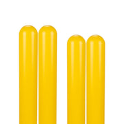 d 7" x 60" 4-Pack Round Top Bollard Cover (Yellow no Tape) by Innoplast – 4-Pack, Yellow no tape, Pack of 4, Model BCRT760YN-4