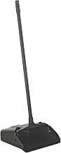 Global 13"W Lobby Upright Dust Pan by Global Industrial – 12"L x 12"W x 4"H, Plastic, Black, Pack of 6, Model 345-NC