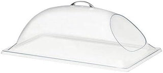 Cal-Mil 322-12 Chafer Covers, 12" W x 20" D x 7.5" H, Clear