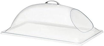 Cal-Mil 322-12 Chafer Covers, 12" W x 20" D x 7.5" H, Clear