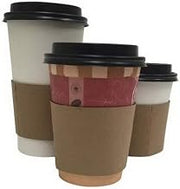 South Seas Coffee Clutch Paper Cup Sleeve Brown | 1000/Case