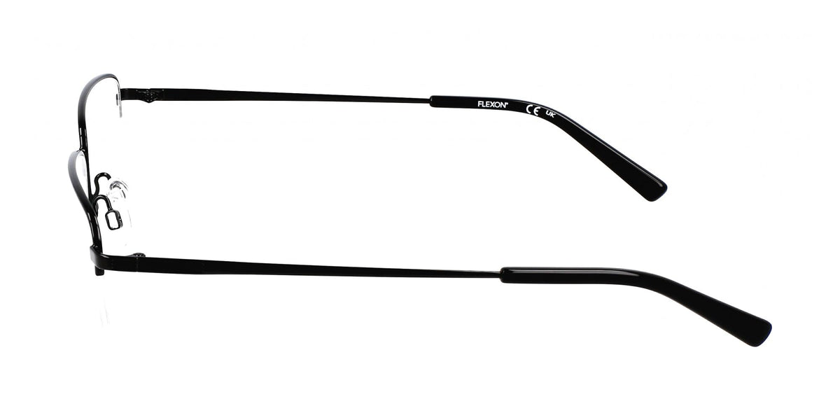 Eyeglasses H 6067 001 Shiny Black by Flexon – 52/18/145, Plastic, Shiny Black, Model H6067