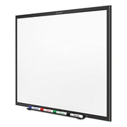 Quartet Black / 48"W x 36"H / Nano-Clean Magnetic Dry Erase Boards