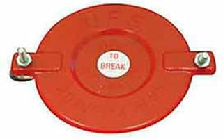670-25, Fire Hose Breakable Cap, 2-1/2", Plastic