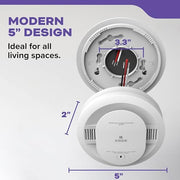 Kidde 2 Pack / White / 9th Edition Combination Smoke & Carbon Monoxide Detectors