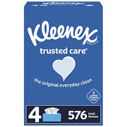 Kleenex White / 144 Count (Pack of 4) / NEW Box Tissues