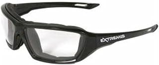 Radians Extremis Foam Lined Safety Glasses - Black Frame