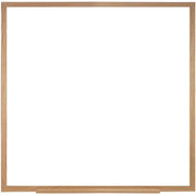 Ghent Wood Frame / 49"W x 48.6"H / 1 Dry Erase Boards