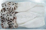 Pana Pesca Fully Cleaned Todarodes Squid Rings, 5 Pound -- 2 per case.