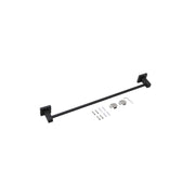 Isla 3-Pc Stainless Steel Hardware Set in Black by Elegant Kitchen and Bath – Stainless Steel, Black, Model HWB-12S3HMBK