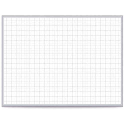 Ghent Magnetic / 49"W x 36.5"H / 1 Inch Grid Dry Erase Boards