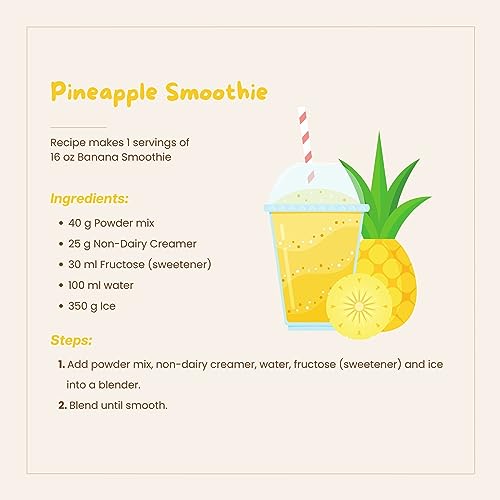 Bossen Pineapple / 35.2 Ounce (Pack of 1) / 1 Soft Drink Mixes