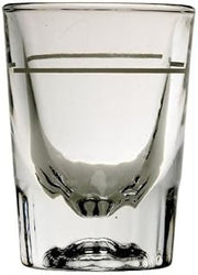 Libbey Whiskey/Espresso 2 Ounce Shot Glass - Lined - Pack of 6
