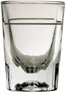 Libbey Whiskey/Espresso 2 Ounce Shot Glass - Lined - Pack of 6