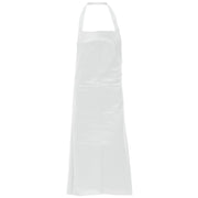 Locknane Bib Apron White Vinyl - 39"L x 31"W by LOCKNANE MANUFACTURING INC – Large, Plastic, White, Model 10-APR-P-WH/STD