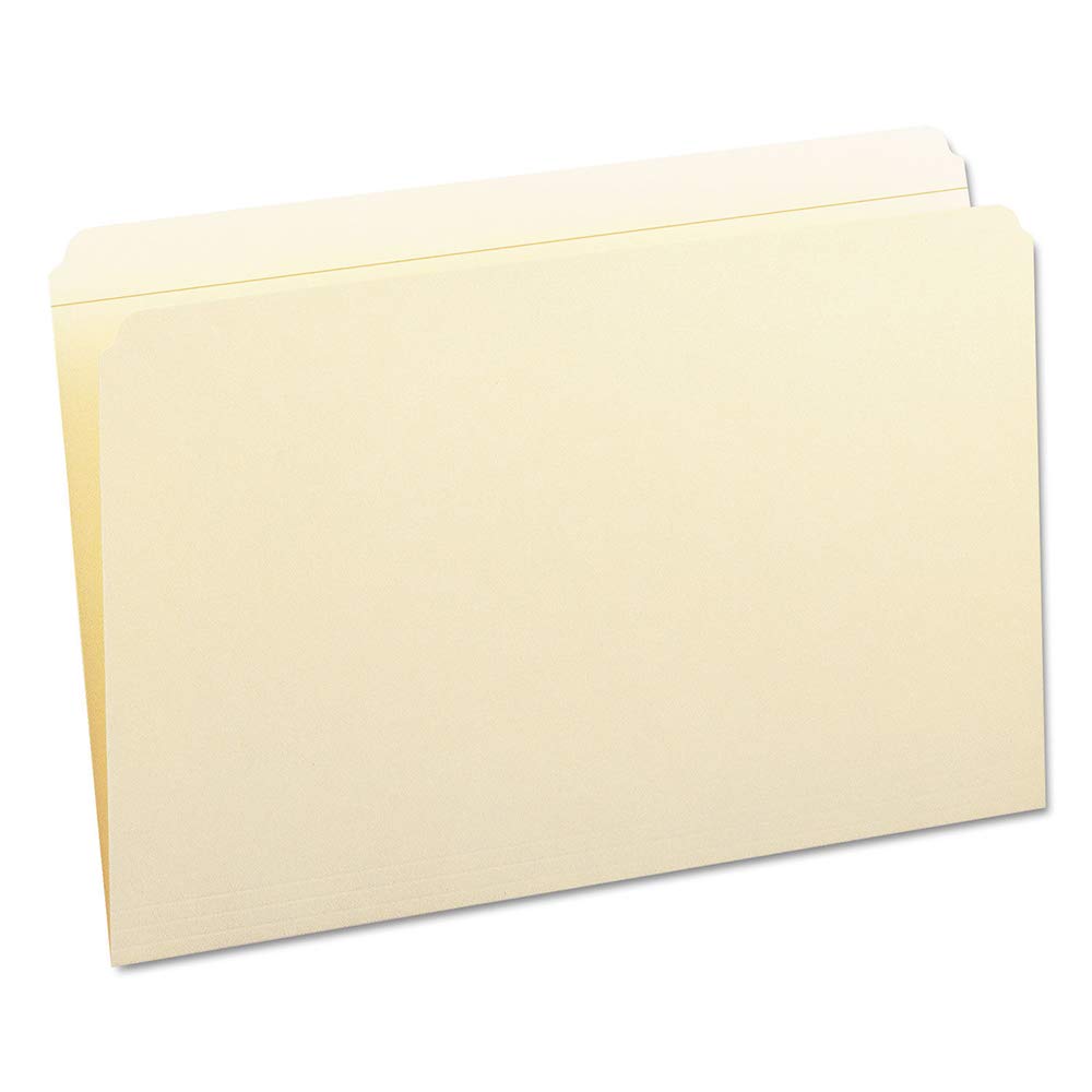 Reinforced Top Tab Manila File Folder FOLDER by SMEAD – Legal, Manila, Pack of 3, Model SMD15310
