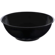 Round Serving Bowls - 160 Oz | 12" | Black | Pack of by Fineline settings – 160.0 ounces, Polypropylene (PP), Black, Model HPB12610PP.BK