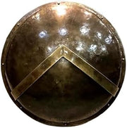 Medieval 24" Spartan Shield Round Shield 300 Spartan Greek King Leonidas Armor for Thanks Giving Day Gift