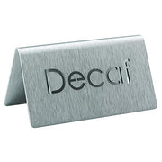 Service Ideas Decaf / 3" x "1.5" x "1.5" inches / Silver Coffee Tables