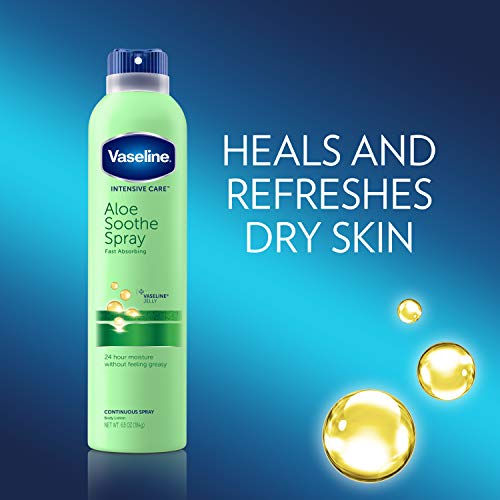 Vaseline White / 6.5 Ounce (Pack of 2) / Aloe Soothe Lotions