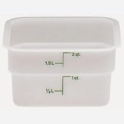 Cambro - 2SFSP148 - 2 qt CamSquare Food Storage Container