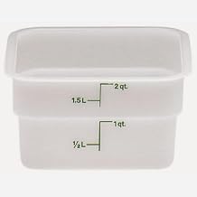 Cambro - 2SFSP148 - 2 qt CamSquare Food Storage Container
