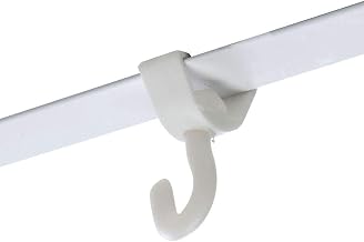 Swivel Ceiling Hooks Plastic White, 93205