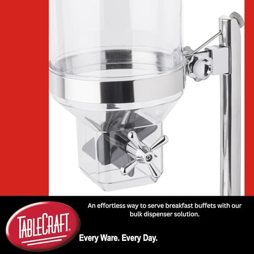 Tablecraft Single Dispenser / Silver / 50.0 ounces Food Dispensers