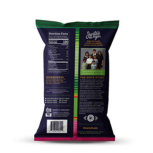 Siete Lime / 5 Ounce (Pack of 6) / No Color Tortilla