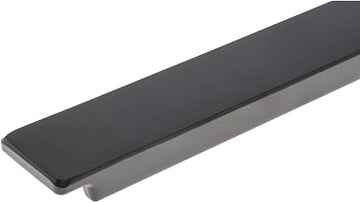 HUBERT Black Melamine Spacer Bar - 1 1/2"W x 20 7/8"L