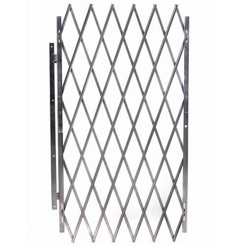 Folding Door Gate by Illinois Engineered Products – Alloy Steel, Gray, Model D59