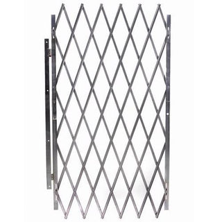 Folding Door Gate by Illinois Engineered Products – Alloy Steel, Gray, Model D49