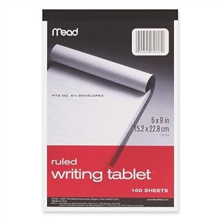 Mead TABLET RULED 6X9"100CT