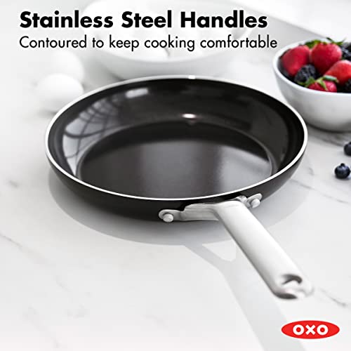 OXO Negro / 10" Frying Pan Skillet (Pack of 4) / Agility Skillets