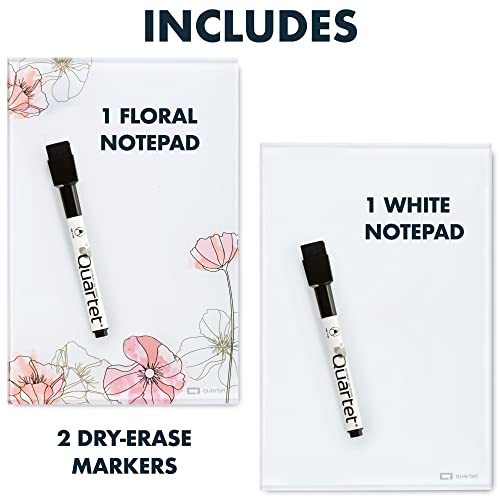 Quartet Dot / Desktop Notepad (2pk) / 9" x 6" Dry Erase Boards