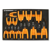 GEARWRENCH 12 Piece Foam Tray / 1 Snap-Ring Pliers