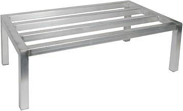 Winco 20-Inch by 60-Inch Dunnage Rack, 12-Inch High, 1200-Pound Capacity